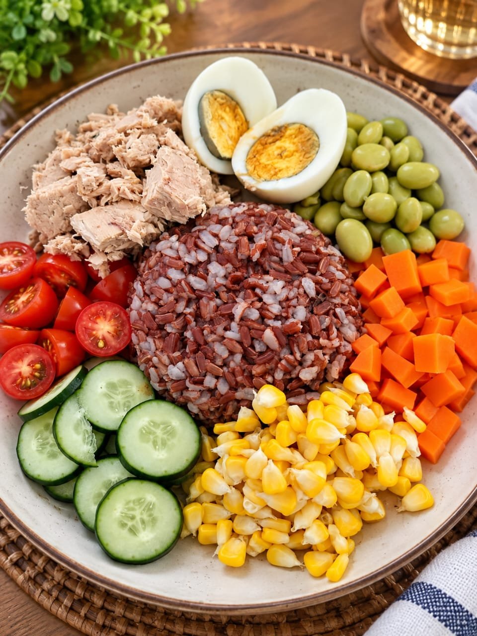 Tuna & Red Rice Poke Bowl